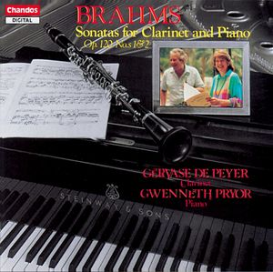Brahms: Sonatas for Clarinet and Piano, Op. 120 Nos. 1 and 2