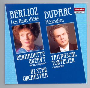Berlioz: Les Nuits d'ete | Duparc: Melodies
