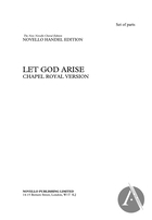 Let God Arise (Parts), HWV 256b, A Major
