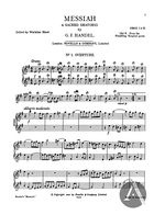 Messiah (Oboe I and II parts), HWV 56