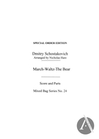 March - Waltz - The Bear, Op. 69, C Major