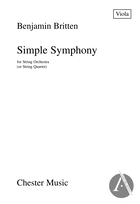 Simple Symphony (Viola), Op. 4