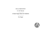 A Bach Organ Book for Students