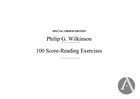 100 Score - Reading Exercises