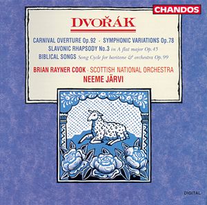 Dvorak: Carnival Overture Op. 92|Symphonic Variations Op. 78|Slavonic Rhapsody No. 3|Biblical Songs