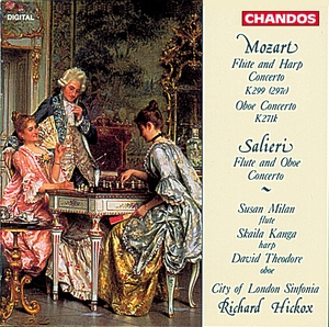 Mozart: Flute, Harp and Oboe Concerto |  Salieri: Flute and Oboe Concerto
