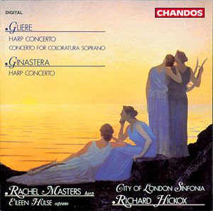Gliere and Ginastera: Harp Concertos