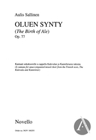 The Birth of Ale ('Oluen Synty'), Op. 77