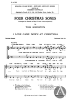 Four Christmas Songs