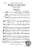 Magnificat and Nunc Dimittis (3rd Tone)