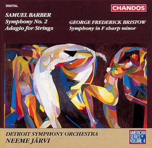 Samuel Barber: Symphony No. 2|Adagio for Strings; George Frederick Bristow: Symphony in F sharp minor