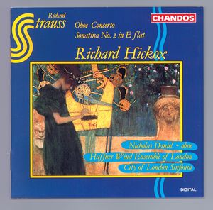 Richard Strauss: Oboe Concerto|Sonatina No. 2 in E flat