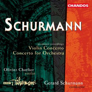 Schurmann: Violin Concerto|Concerto for Orchestra