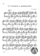 Un fragment de Mendelssohn