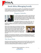South Africa Managing Local Companies