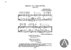 Christe, Du Lamm Gottes, BWV 619 / BC K 48
