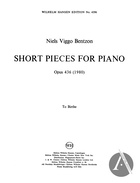 Short Pieces for Piano, Op. 436