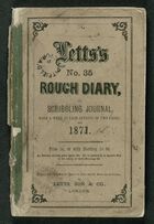 Diary of Alfred William Crowe, 1871