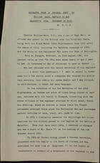 Pages From Typescript Copy of Extracts From a Journal Kept By Colonel Mair