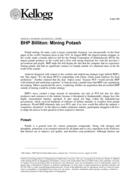 BHP Billiton: Mining Potash