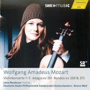Violinkonzerte 1-5; Adagio KV 261; Rondos KV 269 & 373 (CD 1)