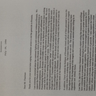 Letter from President Clinton to Claiborne Pell re: Rwanda