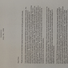 Letter from Bill Clinton to Chris Dodd re: Rwanda