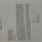 Letter from Tony Hall to Anthony Lake re: List of Rwandans Accused of Genocide