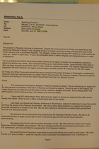 Email from Donald K. Steinberg re: press points on Rwanda