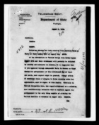 Telegram to the American Embassy, London from Robert Lansing re: British troop withdrawal from Batum, August 9, 1919