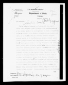 Telegram to President Wilson from William Phillips re: aid to Armenia, September 13, 1919