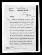 Telegram sent from Frank L. Polk to the American Embassy in Paris, January 27, 1920