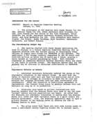 Balkan Task Force Memorandum re Report on Deputies Committee Meeting January 11, 1995