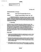 Balkan Task Force Memorandum re Principals' Committee Meeting, October 27, 1995