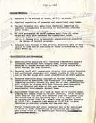 Coordination of Plans and Division of Labor, July 4, 1953