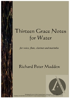 Thirteen Grace Notes for Water, Op. 135