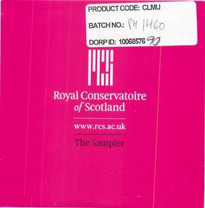 Royal Conservatoire of Scotland: The Sampler