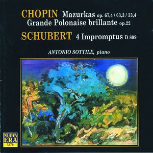 Chopin: Grande Polonaise; 3 Mazurkas/Schubert: 4 Impromptus