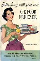 Better living with your new G-E Food Freezer