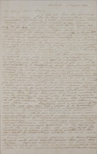 Copy of Letter from William Leslie to George Leslie, September 14, 1838