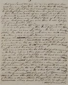 Incomplete Letter from Patrick Leslie, December 5, 1845
