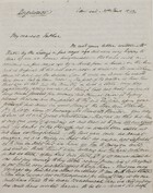 Copy of Letter from George Leslie to William Leslie, January 31, 1842