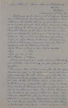 Copy of Letter from George Leslie, June 24, 1853