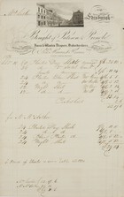 Receipt from Patison & Pringle for Mr. MacArthur, September 22, 1838