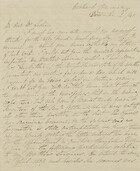 Letter from Emma Jane MacArthur Master to William Leslie, December 2, 1841