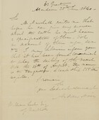 Letter from Andrew Moir to William Leslie, June 30, 1840