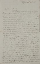 Letter from Patrick Leslie to Jane and William Leslie, April 29, 1841