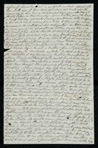 Incomplete letter from Samuel Pratt Winter, undated