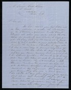 Letter from Anthony Sasso to Samuel Pratt Winter, October 24, 1867