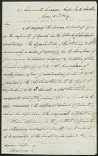 Letter from Alfred J. Johnson to Samuel Pratt Winter, June 25, 1869